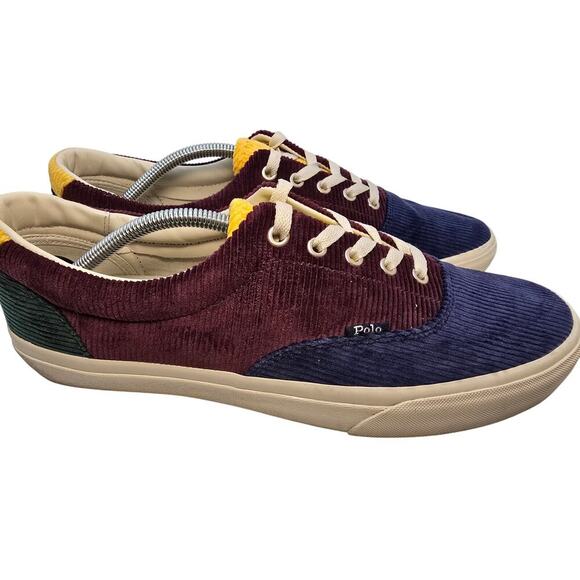 Polo Ralph Lauren Keaton-Tab II Mens Size 12 Athletic Color block preppy Shoes - Picture 5 of 8